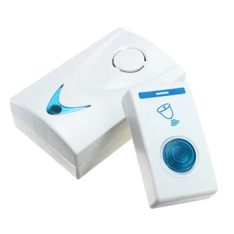 Home Security Ring - Campanello senza fili LED 2 pulsanti