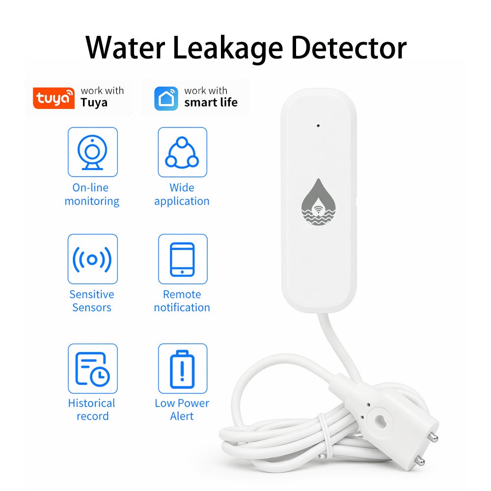 Home Security Monitoring - Sensore di Allarme Perdite d'Acqua YFK