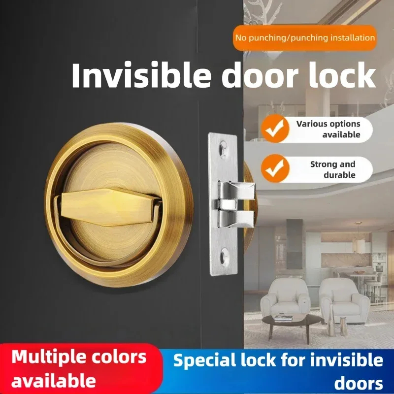 Home Security Ring - Serratura a Scomparsa in Acciaio Inossidabile
