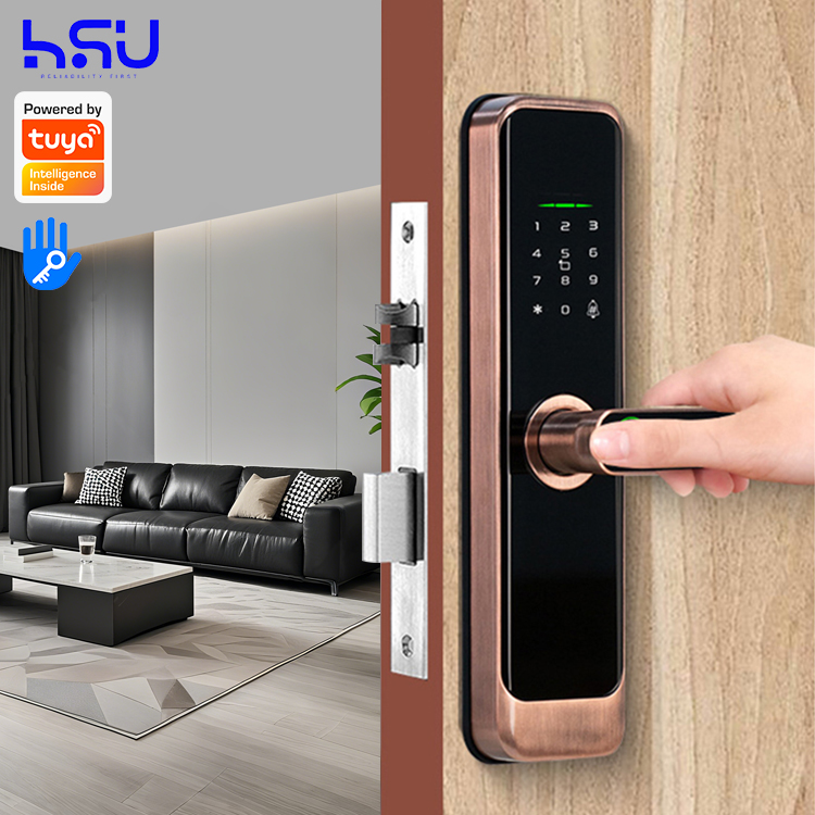 Home Security Electronics - Serratura Digitale Intelligente con Codice, Maniglia