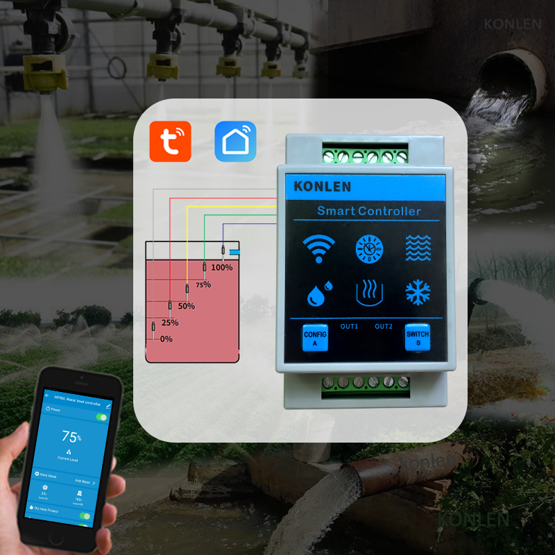 KONLEN Tuya Sensore di livello - Home Security Gadgets recensione e prezzo