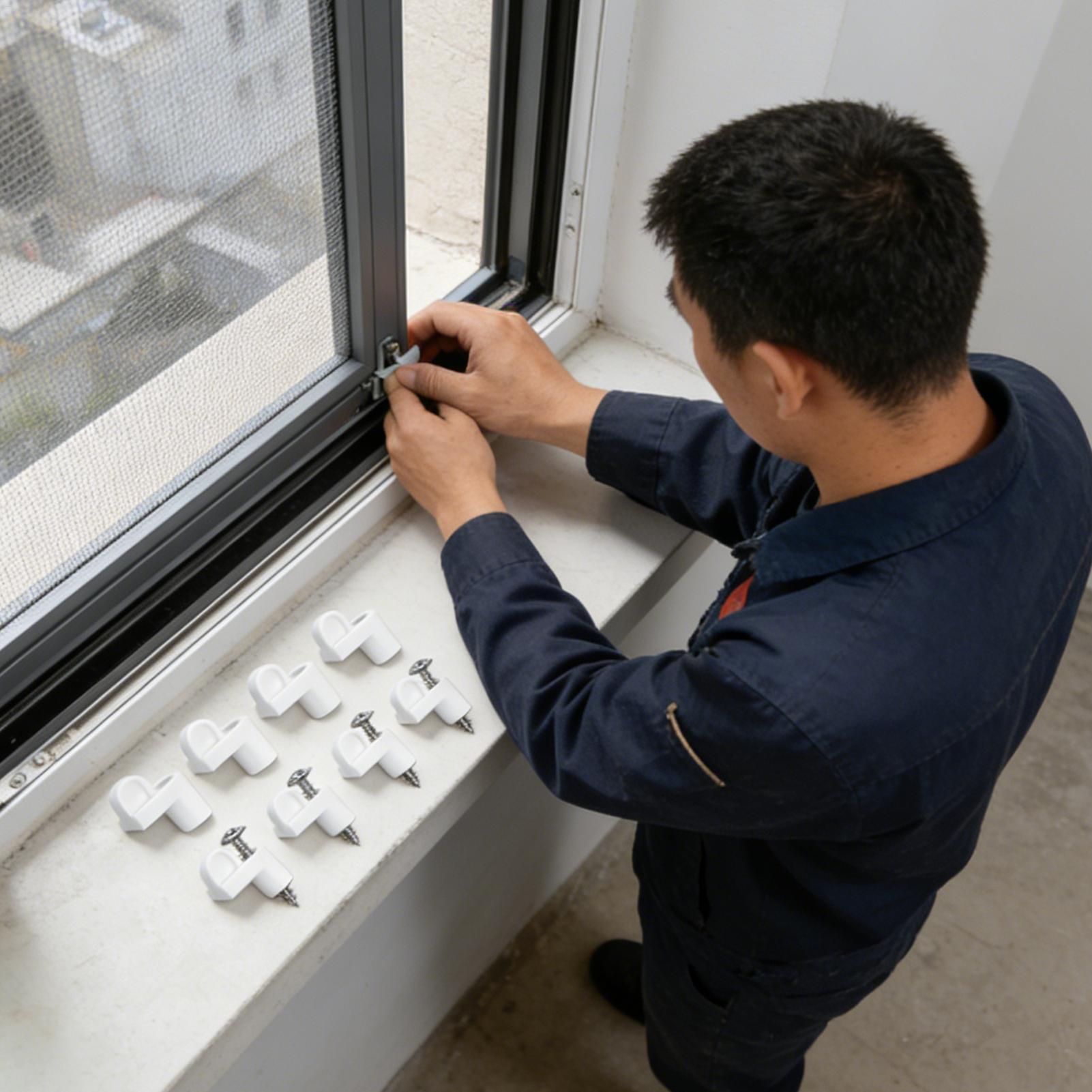 Clip per schermi per finestre  - Home Security Ring recensione e prezzo