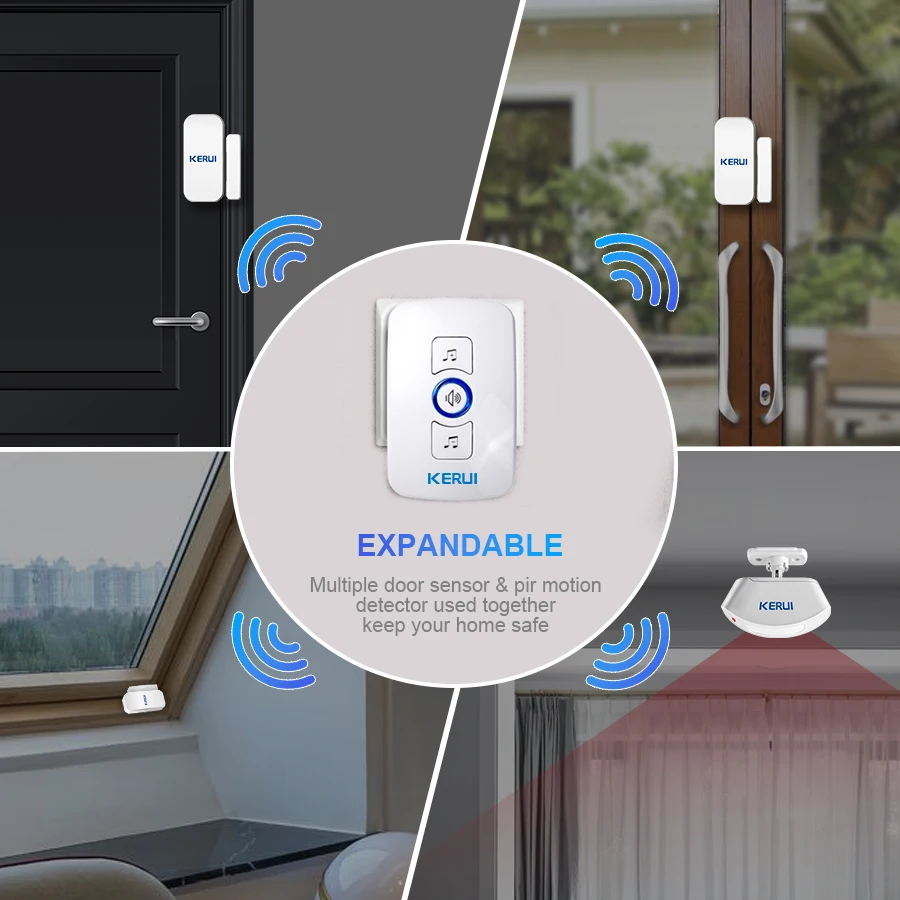 KERUI Campanello senza fili Si - Home Security Ring recensione e prezzo