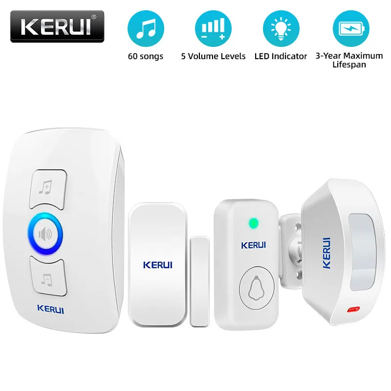 KERUI Campanello senza fili Si - Home Security Ring recensione e prezzo