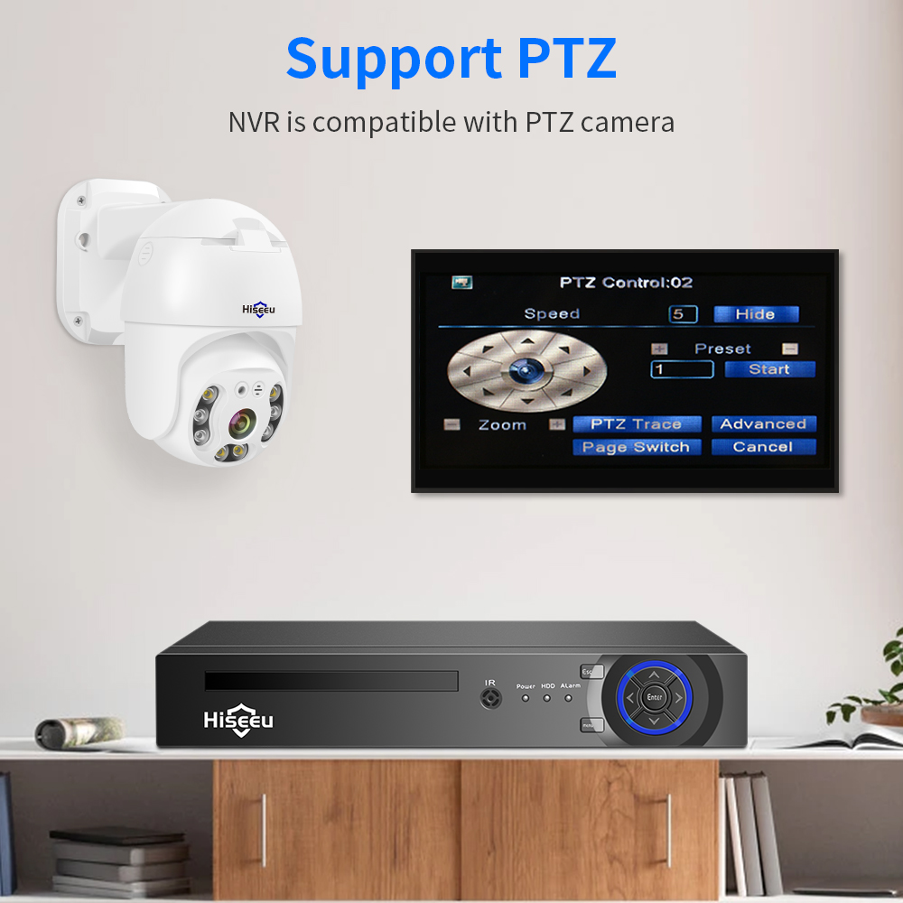 Hiseeu 4CH 10CH 16CH 4K 8MP 5M - Home Security And Cameras recensione e prezzo