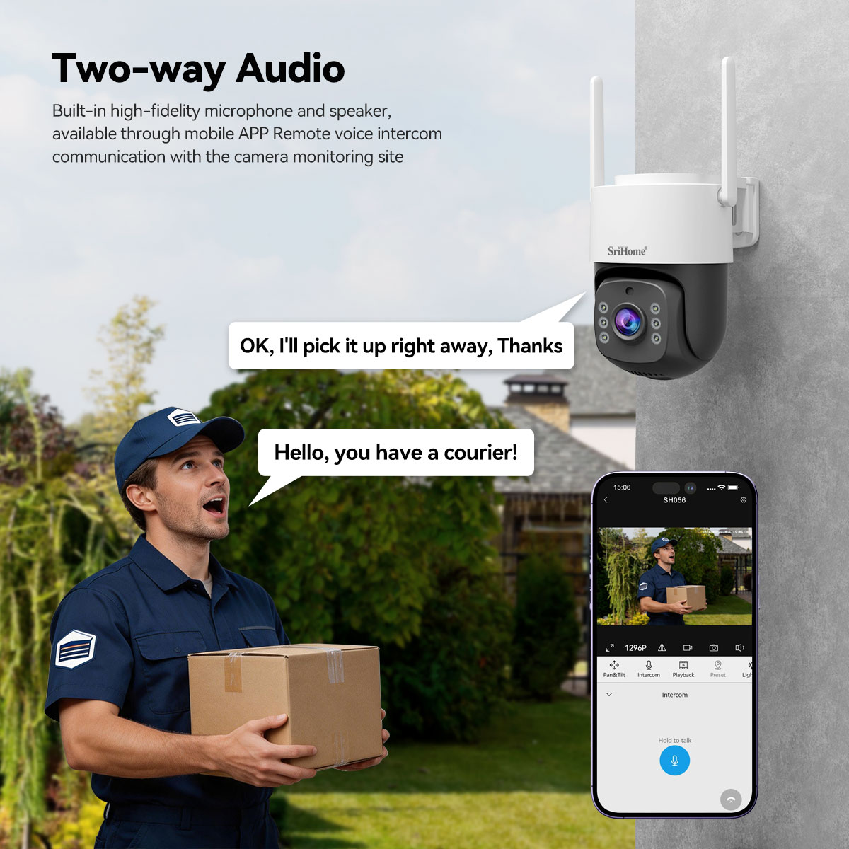 Srihome NVS012-IPC056 Telecame - Home Security Monitoring recensione e prezzo
