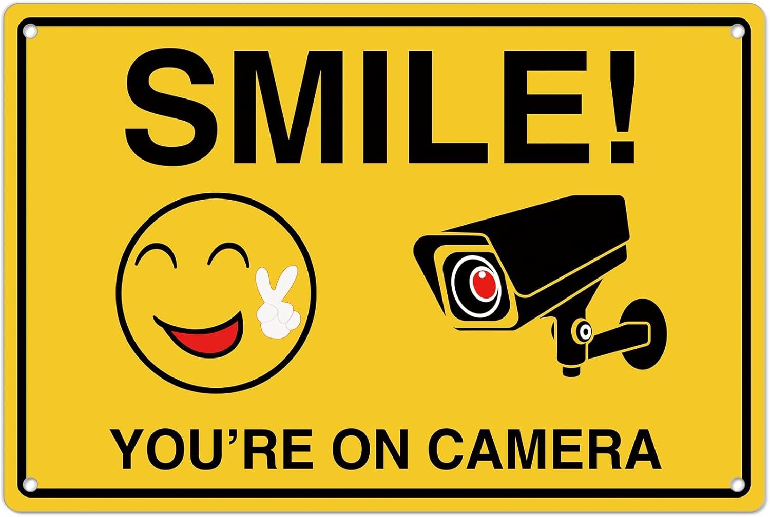 Smile Youre On Insegne della f - Home Security Monitoring recensione e prezzo