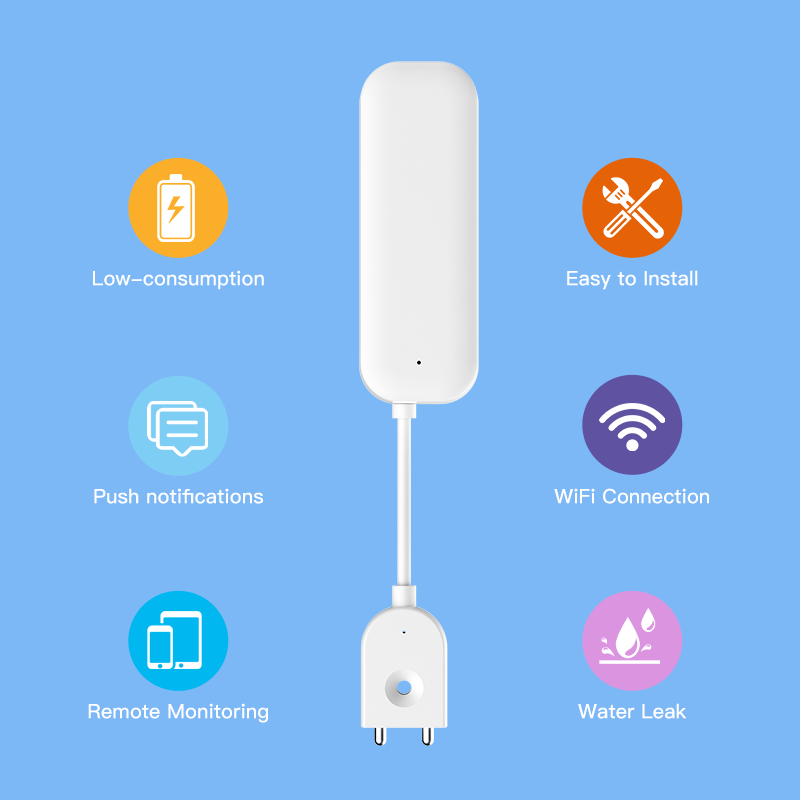 Tuya WiFi ZigBee Sensore acqua - Home Security Gadgets recensione e prezzo