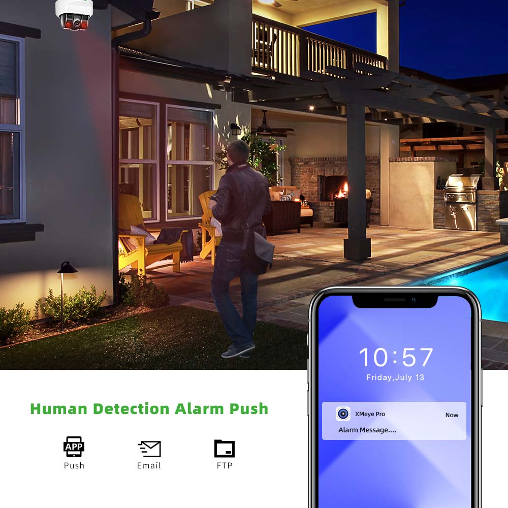 Telecamera IP POE C GC PB 4MP, - Home Security Monitoring recensione e prezzo