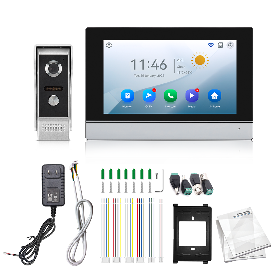 Schermo IPS da 7 pollici 2MP T - Home Security For Apartments recensione e prezzo