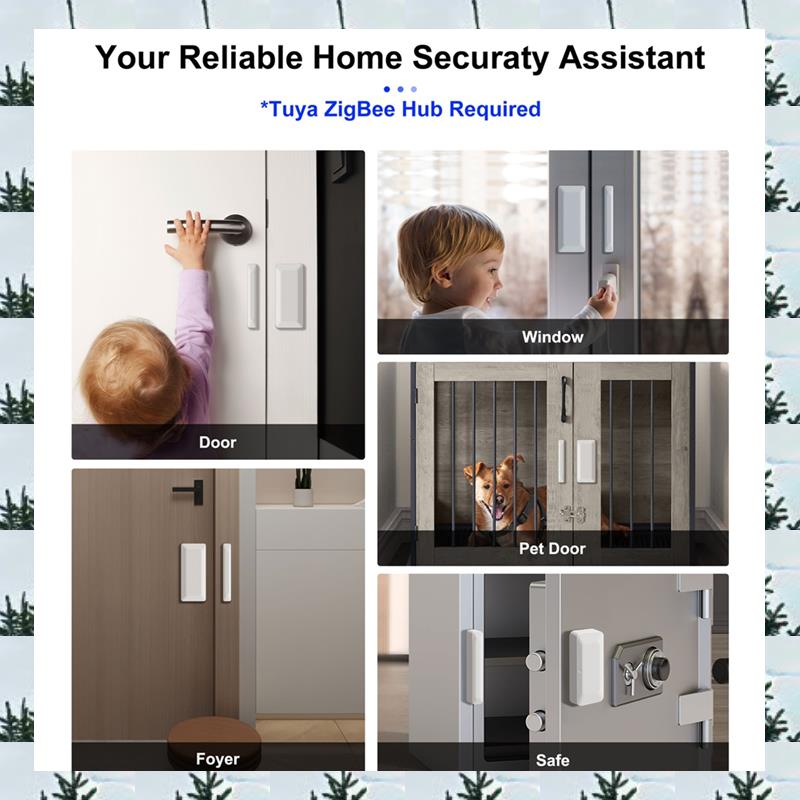 ABLG Tuya Zigbee Sensore per p - Home Security Alarm recensione e prezzo